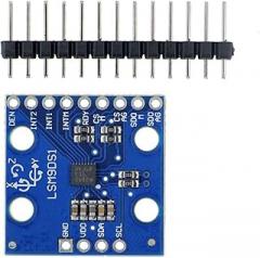 LSM9DS1 9 Shaft Electronic Accelerometer Gyroscope Sensory Module Flexible Connection Configuration Replacement Accessor Gyroscope