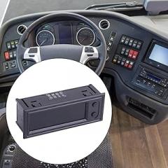 Multifunctional Electronic Clock Module DC 5V-50V Digital Display to Time Temperature Voltage