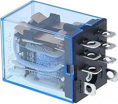 1pcs General Purpose LY2NJ HH62P Electronic Micro Electromagnetic Relay LED Lamp 10A 8 Pins Coil DPDT AC/DC12V 24V AC110V 220V(AC,48V)