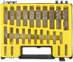 150 Pcs Mini Drill Bits Set, HSS Micro Twist Drill Bits, 24 Sizes 0.4mm-3.2mm, Hand Tools, Drills for Electronics, Crafts, Watch Repairing