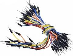 Smart Electronic DIY kit 65PCS Jump Wire Cable Male to Male Flexible Jumper Wires for Arduino Breadboard Wire DIY