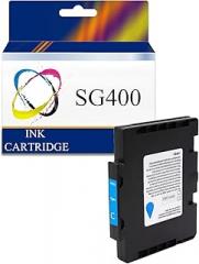 POYRAZ Ink Cartridges Works for Ricoh Sawgrass SG800 SG400 Printers, Compatible for SG800 SG400 Sublimation Ink Cartridges Cyan