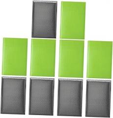 Lurrose 20pcs Bubble Pack Bag Thickened Matte Film Shockproof Envelopes for Safe Shipping of Clothing Electronics and Accessories