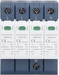 Surges Protective Device AC 275V 4P 40KA DIN Guide Rail Voltage Arrester Protector Electronic Protection Module for Power Line System
