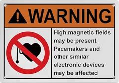 Industrial ANSI MRI X Ray Microwave Warning Sign - 8
