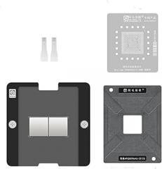 1Pcs APQ8096AU Magnetic Tin Planting Platform Suitable for Automotive Cockpit chip Repair Steel mesh/ BGA905 Repair CPU Steel Mesh/bga Chip Tin mesh.Positioning Board Tin .Scraper Blade