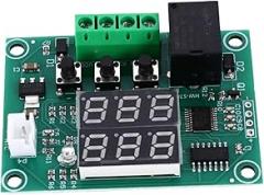 CHILDWEET 2pcs Digital Thermostat Module with Two-Screen, High Precision Electronic Temperature Control Board 12v for Industrial Temperature Regulation and Sensor Monitoring