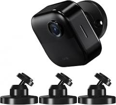 Blink Outdoor Camera Mount, 360 Degree Adjustable Wall Mount Bracket, Compatible with Blink Mini, Blink 4th and 3rd Gen Outdoor Camera, 3 Pack, Black