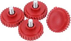 4pcs Foot Mat for Electronic Scale Base Plate for Foot Measurement Scale Weighing Device