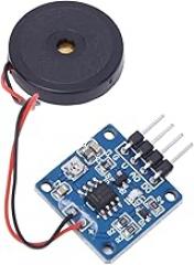 Piezoelectric Ceramic Vibration Sensor Module, Interactive Electronic Drum Sensor, 5.0V DC AD DO for Vibration Detection