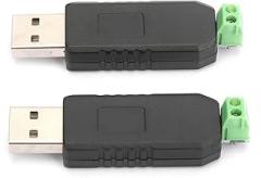 Fydun USB to RS485, 2Pcs Converter A e 2Pcs for Electronics Adapter Module for Linux XP Vista