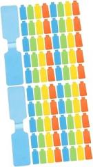 Gadpiparty 100pcs Writable Cable Labels Tags for Electronics Organizers for Wire Management and Reusable Easy to Identify Charging Cords