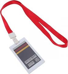 E Paper Smart ID Badge, 3.7 Inch NFC Electronic Paper Editable ID Badge, Designable Templates for Employee Students Business Access Control