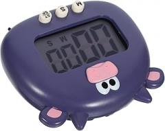 Cartoon Electronic Digital Cooking Timer Screen Cute for Kitchen and Study Easy to Use and Reusable for Cooking Baking and Management