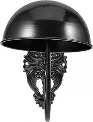 Milisten Baseball Hat Storage Rack Wall Mount Hat Hanger Vintage Style Black Wall Display Organizer for Caps Holder Home Closet Storage