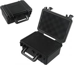 Portable Plastic Tool Box with Foam, & Shockproof Protector Hard Case for Tools, Dry Storage Box For Electronic Equipment Camping Outdoor Tool