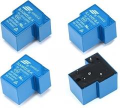 Electronic Parts 50 Pcs 30A 4 Pin Power Relay SLA-12VDC-SL-A 12V DC PCB Type SLA-05VDC-SL-A SLA-24VDC-SL-A SLA-12VDC-SL-A (Size : 24V)