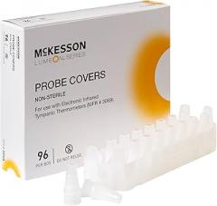 McKesson LUMEON Probe Cover for Tympanic Thermometer, Non-Sterile, 96 Count