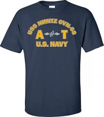 Generic USS Nimitz CVN-68 Rate at Aviation Electronics Technician T-Shirt