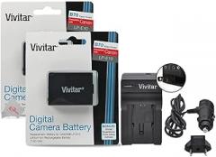 Teds Electronics Two Replacement Battery Compatible with Canon LP-E10 Replacement Battery + LC-E10 Replacement Battery Charger Compatible with Canon LP E10 Battery for T7 T6 T5 T100 4000D 3000D 2000D