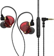 SK3 3.5mm Wired Earphone with Microphone HiFi Music Monltor Bass Headphone Noise CanCeIIing Headset for Sport Gaming Earbuds New 2026 High for Reliable Electronic Component