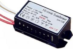 Electronic Transformer 220V to 12V AC Voltage Converter for Halogen Lights, G4 Bulbs 12V AC Power Supply Unit, Dimmable Compact Low Voltage(50W)