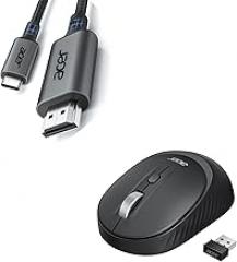 acer USB C to HDMI Cable Bundle with Bluetooth Mouse