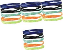 Milisten 4sets Black Headbands Headband Sports Decorative Athletic No Pressure 5pcs*4