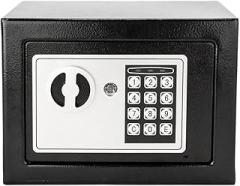 Electronic Securitys Box with Keys Household Money Bank Lockable Password Securitys Box for Store Money Jewelry Document