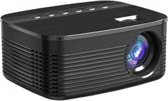 Mini Movie Projector, 20-100 Inches Screen 1080P Portable Projector Compatible with USB| Laptop| Phone, Built-in Speaker, Apartment Must Haves, Electronics Tech Gadgets, Mini TV, Cool Stuff