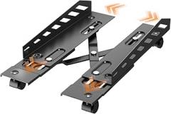 PUTORSEN Computer Tower Stand - Under Desk PC Stand for Floor with Rolling Caster Wheels, Adjustable CPU Tower Holder Fits Most PC Tower