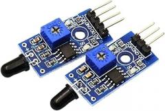 LM393 3/4 Pin Ir Flame Detection Sensor Module Fire Detector Infrared Receiver for Arduieno DIY Kit New 2025 Arrival High Reliable Electronic Component, Precision, Stable Performance