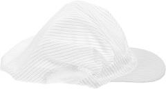 Zerodeko Anti-Static Electronics Cap Breathable Mesh Working Hat for Food Processing Pharmaceutical Workshops Comfortable Dust Protection White