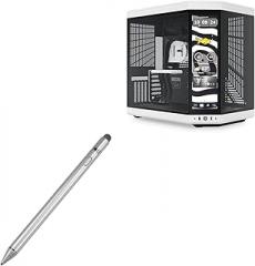 BoxWave Stylus Pen Compatible with Hyte Y70 Touch Infinite - AccuPoint Active Stylus, Electronic Stylus with Ultra Fine Tip - Metallic Silver