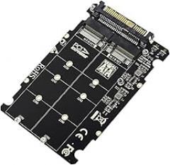 2 1 M.2 NVMe SATA U2PCB M.2 NVME SSD Key M Key B SSD to U.2 SFF-8639 Adaptier PCIe M2 Converter Desktop Computer Parts New 2026 High for Reliable Electronic Component, Precision, Stable Performance