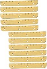 10pcs Hinges for Wooden Boxes Jewelry Chests and Craft Projects Hinges Rounded Corners and