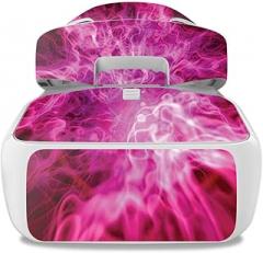 MightySkins Skin Compatible with DJI Goggles – Red Mystic Flames | Protective, Durable, and Unique Vinyl Decal wrap Cover | Easy to Apply, Remove, and Change Styles | Made in The USA