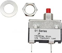 1pc 1A Circuit Breaker Switch Manual Reset Electronic Starter Overload Protection