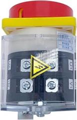 HZ12-25/04 Power Control 25A Two Position 2 Levels with Cover Padlock Electronic Starter Isolator Rotary Cam Switch