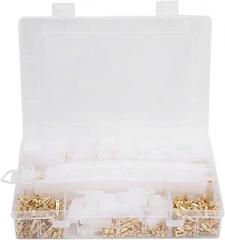 Respicefinem 580Pcs Circuit Terminal Male And Female Connector Housing With 2 3 4 6 9Pin 2 8mm For Electronics Ideal For Various Electronic Devices