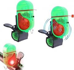 Fishing Bite Alarm, Electronic Fishing Alarms with LED Light, Sensitive Sound Alert for Night Fishing, Waterproof Fish Bite Indicator for Fishing Rods, Ice Fishing