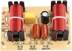 3 Way 150W Hi-Fi Audlo Speaker Crossover Treble Midrange Bass Independent Crossover Home Speakers Filter Frequency Divider New 2026 High for Reliable Electronic Component
