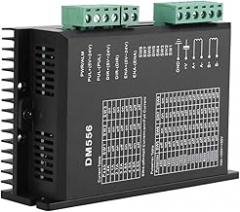 DM556 Stepper Motor Driver, 24V to 50V DC 2 Phase 42/57 Stepping Motor Driver Used in Engraving Machine