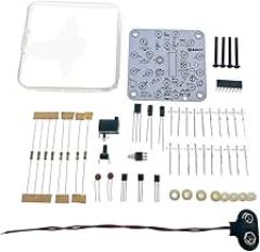 Dc 9-12V Remote Control Night Light Kit 18 Led Suite Electronic Welding Two-Level Brightness Control Night Light DIY Kits