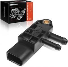 A-Premium Exhaust Differential Pressure Sensor Compatible with Volkswagen Golf 2010-2013 Jetta 2009 - Replace for# 076906051A