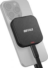 (Amazon.co.jp Exclusive) Buffalo SSD, External SSD, 500 GB, MagSafe Compatible, USB3.2 Gen2 Type-C Reading Speed, 1050 MB/s [Compatible with iPhone 16, iPhone15 Pro/Pro Max/Mac/Windows] ProRes 4K