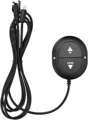Power Recliner Switch, Electric Recliner Switch Control with 2 Buttons for Power Sofa ABS Material