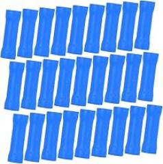 100pcs Electrical Connectors Insulated Terminal Connectors Cold Press Wire Terminal Automotive and Electronic