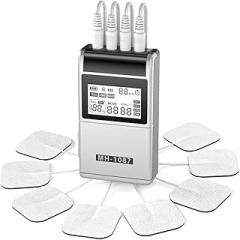 TENS EMS Muscle Stimulator Unit, 48 Modes 4 Outputs with 16 Electrode Pads (2