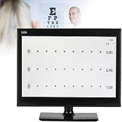 Electronic Optical Eye Charts,Visual Acuity Chart Digital，5 Display Methods Optometry Tester Projector with Remote(18.5